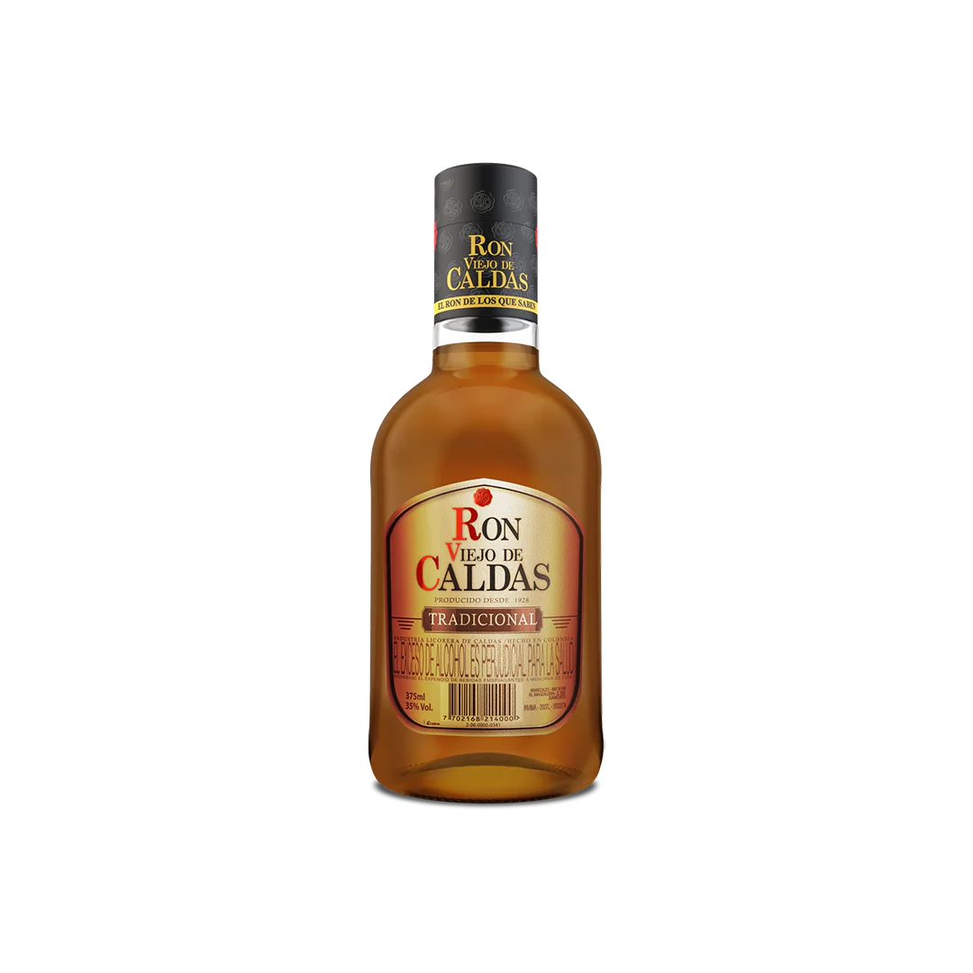 Ron Viejo de Caldas 375ml Caneca